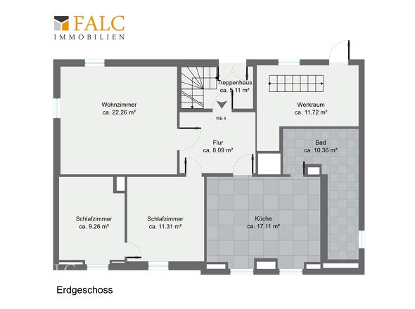 Haus 40 Wohnung Erdgeschoß 