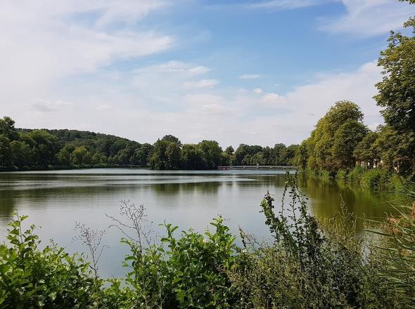 Blick zum großen Teich