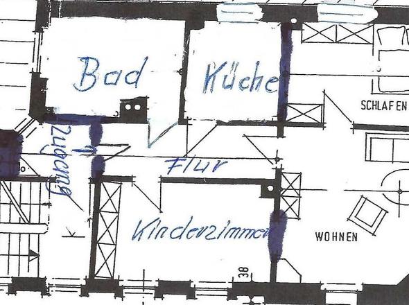 Grundriss 1. Obergeschoss