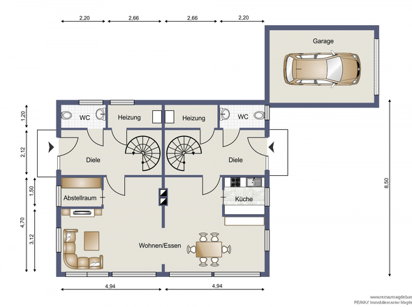 Grundriss EG