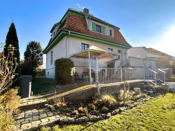 Hinteransicht Haus 