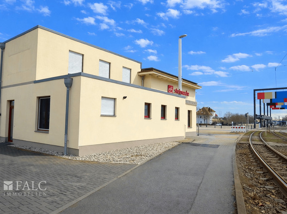 Ansicht vom Parkplatz 