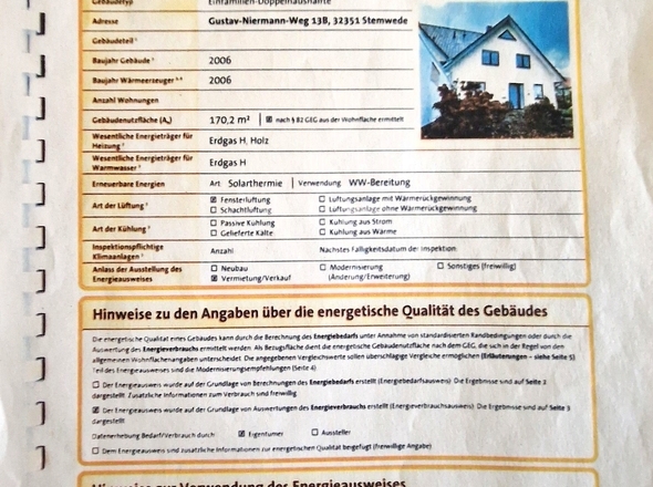 Energieausweis