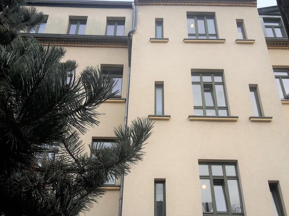 Ansicht Hofseite ;  ohne Balkone